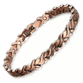 thumbnail image 1 of Pulsera De Cobre Puro Mujer Terapia Magnético Para Artritis Xtellar bronce, 1 of 3