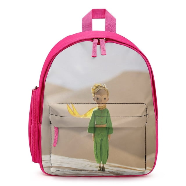 El Principito Mochila Escolar para Niños y Niñas, Mochila Infantil Ligera de Alta Calidad, Grande y Duradera ROSA