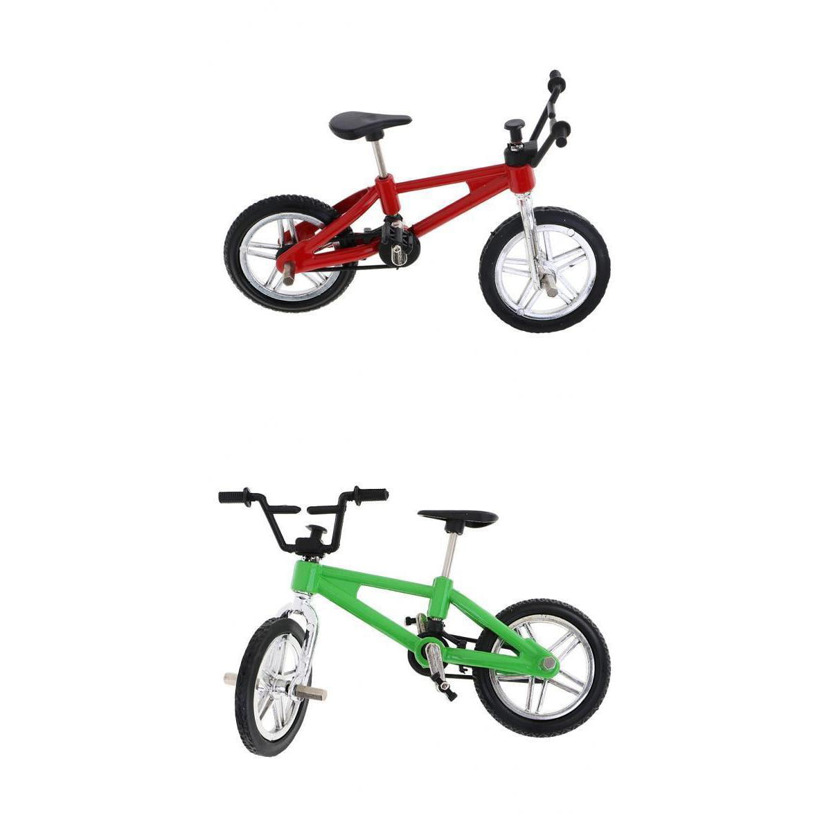 Finger Mountain Bike Bicycle Miniature Metal Toys for Boy Collectible Gift 