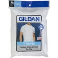 thumbnail image 2 of Gildan Men's Short Sleeve Crew White T-Shirt, 5-Pack, 2 of 2