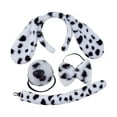 thumbnail image 3 of Milageto Puppy Dog Ears and Long Tail Set Ears Hair Clip for Dance Carnival Halloween Spotted, 3 of 8