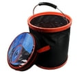 thumbnail image 2 of Foqnuq Portable Car Wash Bucket, 12L Folding Water Container, Lightweight 2000D Oxford Cloth, Multi-Functional Outdoor Utility for Camping, Fishing, Travel, 2 of 6