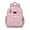 Pink-2, variant on Moon And Stars Toddler Backpack Adjustable Padded Straps Chest Buckle Large Capacity Durable Bookbag
