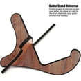 thumbnail image 4 of Portable Wooden Guitar Stand, Universal Musical Instrument Rack Detachable Bass1pcs-wood, 4 of 4