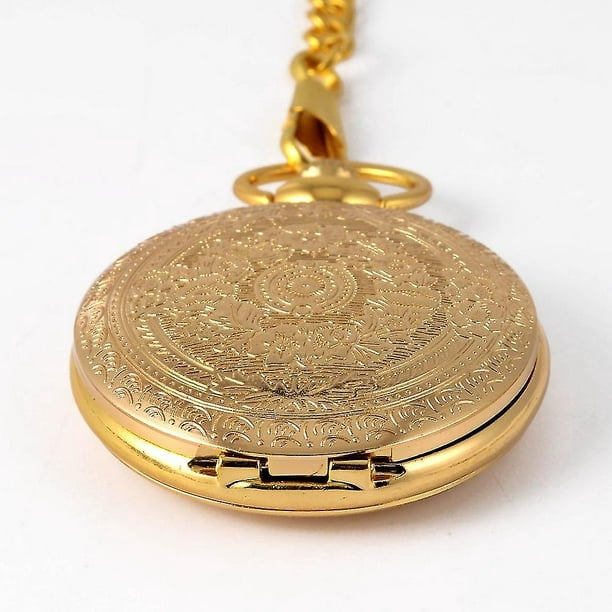 8849 pocket watches men s ladies pocket watch gold pattern quartz fashion watch pocket watch lettering gold hand pocket