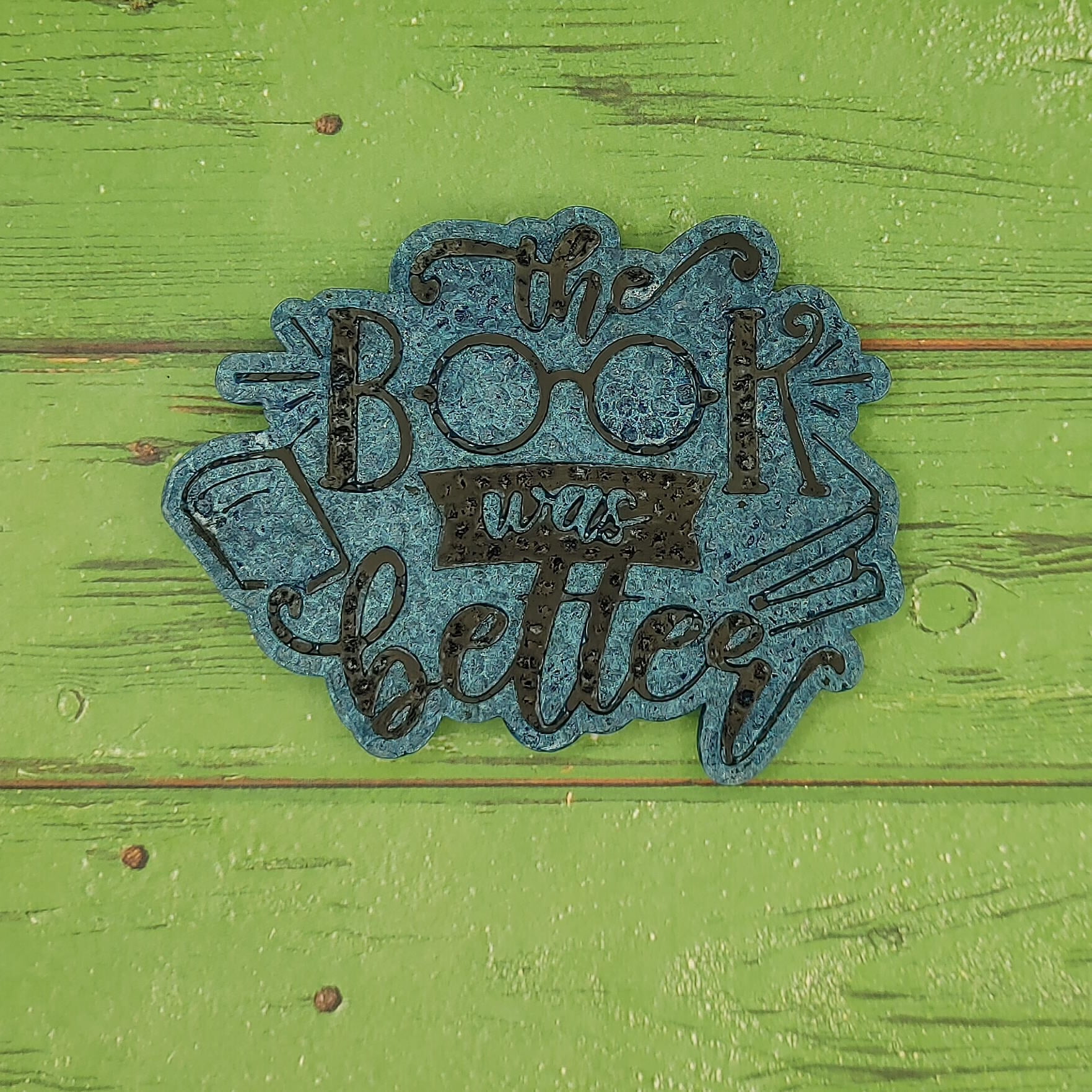 The Book was Better Silicone Freshie Mold