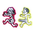 thumbnail image 1 of Opolski 1 Pair Funny Men Bolt Chase Women Nut Run Car Sticker Motorcycle Decal Accessory, 1 of 1
