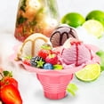 thumbnail image 2 of LEEYNEERColorful Flower Snow Cone Cups  50pcs Reusable Cups, 2 of 6