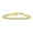 Gold-Tone, variant on Womens Formal Holiday Bridal 10CT Black White CZ Bezel Tennis Bracelet 14K Gold Plated
