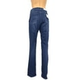 thumbnail image 3 of 7 FOR ALL MANKIND Midrise Slim Illusion Kimmie Bootcut Blue Jeans- Women - Size 32, 3 of 4