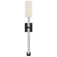 thumbnail image 2 of 47610BK Hinkley Lighting Anika - 10W 1 LED Large Wall Sconce-36 Inch Tall and 4.75 Inch Wide-Black Finish, 2 of 8
