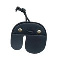 thumbnail image 4 of DYNWAVECA Archery Finger Tab Gear Finger Grips PU Leather Accessories Finger Protector black, 4 of 9
