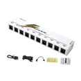 thumbnail image 4 of Yinanstore Guitar Pedal Power Supply for 9V/12V/18V Effect Pedals 10 Isolated Output for Electric Guitars Acoustic Guitars Performances White, 4 of 8