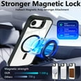 thumbnail image 6 of NGB SUPREMACY For iPhone 17e  / 16e Case Built-In Camera Guard Kickstand Lens Protector Wireless Charging MagSafe/Qi Magnetic Car Mount Apple iPhone 16e / 17e Phone Case Cover, 6 of 7