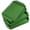 Green, variant on Fast Food Cafeteria Serving Tray, Rectangular Stackable Tray with Non‑Slip Surface for Restaurant Home Use