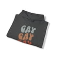 thumbnail image 4 of Gay Pride Retro 70s Hoodie, Gifts, Hooded Sweatshirt, 4 of 4