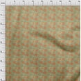 thumbnail image 4 of oneOone Cotton Cambric Light Green Fabric Floral Retro Craft Projects Decor Fabric Printed By The Yard 42 Inch Wide, 4 of 5