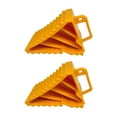 thumbnail image 2 of Calzos para ruedas de alta resistencia, repuestos de accesorios para coche, duraderos, 2 piezas 22x15x10cm amarillo, 2 of 8