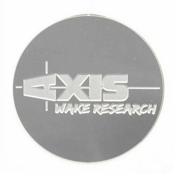 Axis Boat Center Cap Decal 5988507 | Wake Research Emblem 2 Inch
