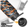 thumbnail image 5 of Camouflage Insulated Stainless Steel Water Bottle with Straw & Cleaning Brush – 18 Oz | Leakproof, BPA-Free, 304 Stainless Steel, Wide Mouth, Travel Mug for Car, Gym, Office, 5 of 5