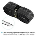 thumbnail image 4 of Uxcell 5.9ft NonSlip PU Overgrip Racket Grip Tape for Tennis Badminton, Black, 4 of 6