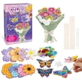 thumbnail image 1 of Kit de Manualidades Britik Poke Art Ramo de Flores para Niños 8-12, 1 of 9