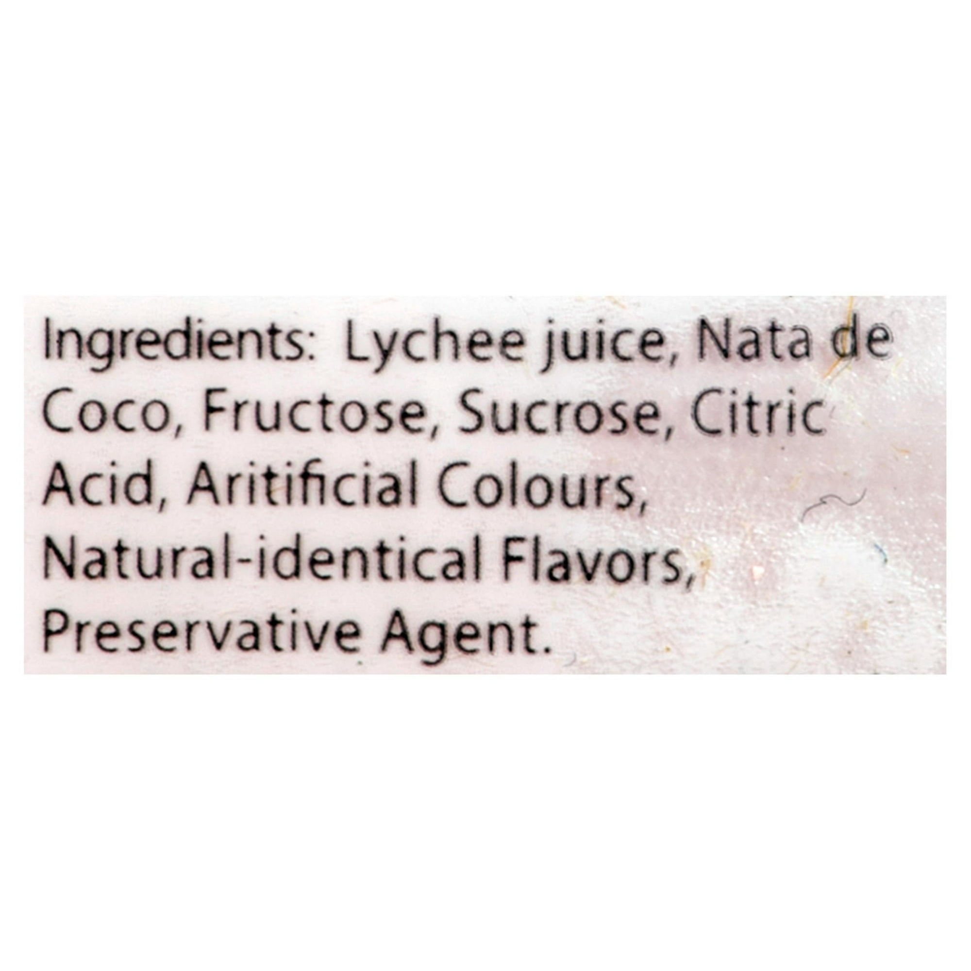 MOGU MOGU Lychee Juice Drink with Nata De Coco, 1 x 1L