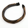 thumbnail image 3 of SEGO Braided Headband With Teeth Hair Hoop Braid Headband Fishtail Braids Hairband With Tooth Synthetic Fish Tail Hair Band Plaited Hairband Women Headband Hairpiece For Girl, 3 of 7