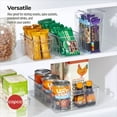 thumbnail image 5 of COPCO CLEAR MINI FRIDGE BIN SET OF 4, 5 of 5
