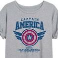 thumbnail image 3 of Marvel Captain America: Brave New World - Collegiate - Women's Oversized Tee, 3 of 5