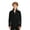Black, variant on Sport-Tek Youth Comfortable Stylish Tricot Track Jacket