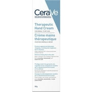 CeraVe  Therapeutic Hand Cream for Dry Cracked Hands with Hyaluronic Acid & 3 Ceramides