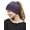 Purple, variant on Confetti Pony Tail Knit Beanie, Black