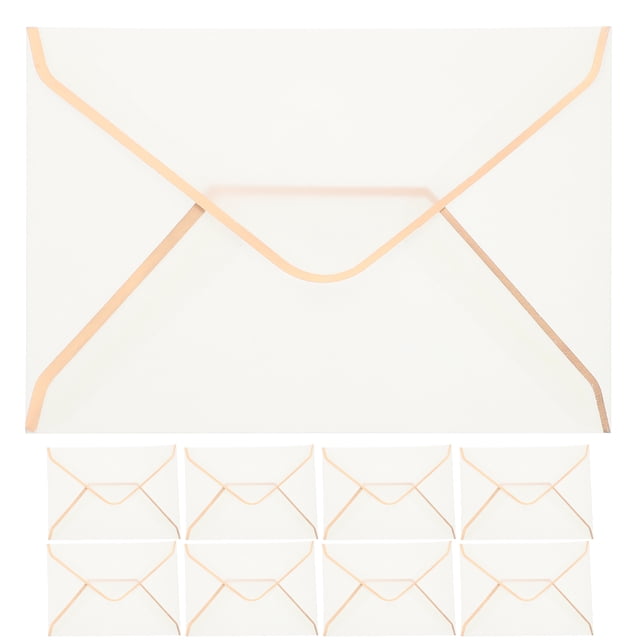 10Pcs Greeting Card Envelopes Invitation Letter Envelopes Decorative Wedding Invitation Cards Envelopes