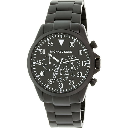 Michael Kors Men's Gage MK8414 Black Stainless-Steel Quartz Watch