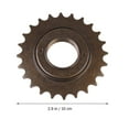 thumbnail image 4 of EeaseCA 1 Pce Roue Libre 24T à une Vitesse Accessoires de Vélo Roue Libre Pignon à Dentelure (Couleur Aléatoire), 4 of 7