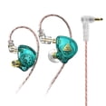 thumbnail image 1 of Bearachild AK6 PLUS Auriculares Auriculares con cable Cable desmontable dinámico Manos libres Fitness Música Sonido Auriculares con tapones Cables de audio/vídeo Cian sin micrófono, 1 of 6