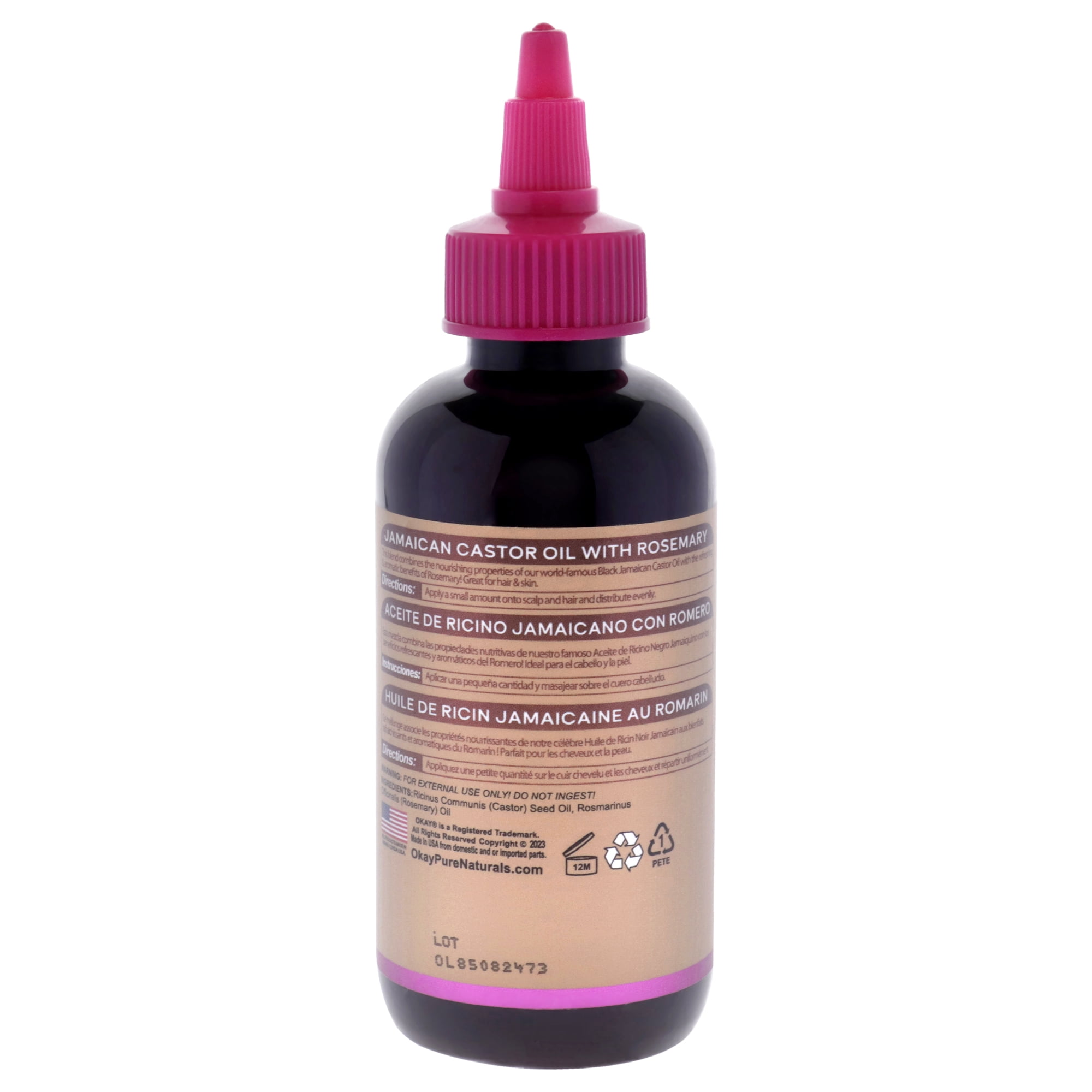 Okay Black Jamaican Castor Oil Hair Maske – 17 Oz, Für Stärkeres Haar & Mehr Wachstum, Unisex