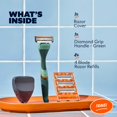 thumbnail image 2 of Set de Afeitado de Viaje Dollar Shave Club con 4 Cuchillas, Mango y Protector, 2 of 7
