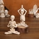 thumbnail image 4 of Figuras de Esqueleto de Yoga, Accesorios de Esqueleto, Estatua de Esqueletos, Decoración Divertida de Halloween, Gnomos de Halloween al Aire Libre Con Decoración de Yoga,, 4 of 7