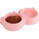 thumbnail image 1 of ID Dog Bowl Reusable Pet Bowl Nonskid Cat Bowl Double Water and Food Bowls, Cute Pet Feeder Bowls for Puppy Medium Dog, 1 of 4