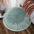 thumbnail image 2 of Boho Round Rugs - 2Ft Washable Non-Slip Small Round Area Rug Throw Soft Cute Round Nursery Rug Non-Shed Lightweight Bathroom Rug, Print Circle Rug for Bedroom Dorm Kids Room Clearance, 2 of 6