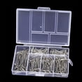 thumbnail image 6 of FOMIYES Hair Sewing Kit Wig T Pins Light Grey Stainless Steel 450pcs For Wigs And, 6 of 8