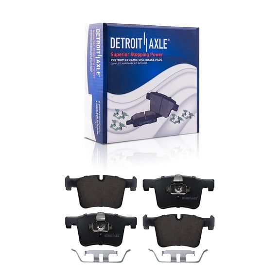Detroit Axle - Front Brake Pads for BMW 228i 230i 320i 328d 328i 330i 335i GT xDrive 330e 428i Gran Coupe, Ceramic Brake Pads Replacement
