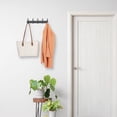thumbnail image 5 of Unique Bargains 1 Pack Coat Rack Wall Mount Solid Coat Hook for Hanging with 5 Hooks Gray, 5 of 7