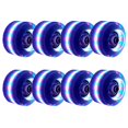thumbnail image 2 of Luminous Light Up Quad Roller Skate Wheels With Bankroll Bearings Installed, 2 of 2