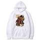 thumbnail image 1 of Wyatt Flores Bienvenido a las llanuras sudaderas con capucha Cosplay mujeres hombres moda sudaderas de manga larga,White,XL, 1 of 7