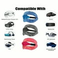 thumbnail image 4 of YOPTOP VR Eye Mask  Adjustable Breathable VR Sweat Band For Oculus Quest 2/1  Meta Quest Pro  HTC   PS  PICO4 Virtual Reality Headsets Accessories, 4 of 7