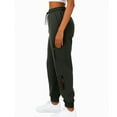 thumbnail image 4 of Mohiass Cargo Jogger Scrubs for Women Business Casual Yoga Pants with Pockets Gym Soft Lightweight Zip Off Hiking Pants Gray XL, 4 of 7