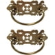 thumbnail image 1 of 2 uds. Tiradores de estilo Vintage de latón antiguo, manija del cajón del gabinete de estantería, accesorios de ferretería para muebles de cobre puro, 1 of 4